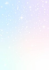 Pastel sky and stars fantasy background.	