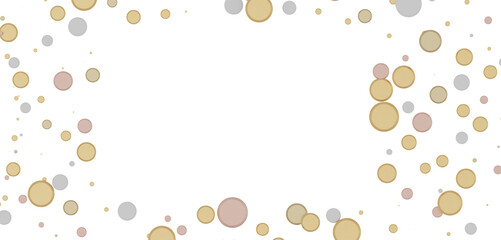 Gilded Festivity: Brilliant 3D Illustration Showcasing a Shower of gold Confetti