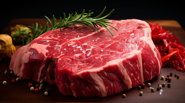 steak fleisch roh st&uuml;ck lecker rindfleisch marinieren kobe argentginien irisch lecker bse grillen bbq