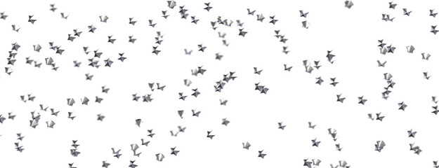 Celestial Downpour: Experience the Marvel of a 3D Gold Stars Rain