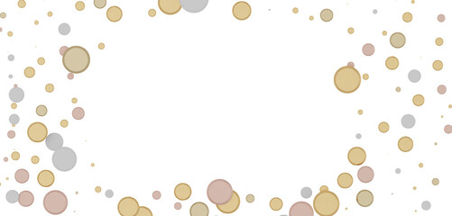 Radiant Revelry: Enthralling 3D Illustration of Shining gold Confetti