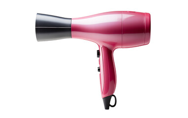 Beautiful Hair Dryer with Infrared Heat Technology Isolated on Transparent Background PNG.