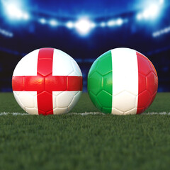 England vs. Italy Soccer Match
