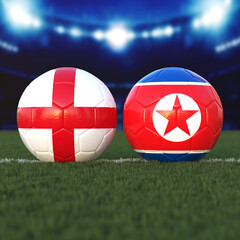 England vs. North Korea Soccer Match