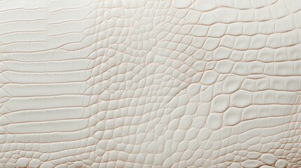 White crocodile leather texture. - obrazy, fototapety, plakaty