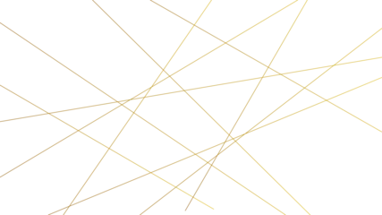 Fotobehang Random geometric line. Random golden line low poly pattern. abstract seamless line vector.   © Creative Design
