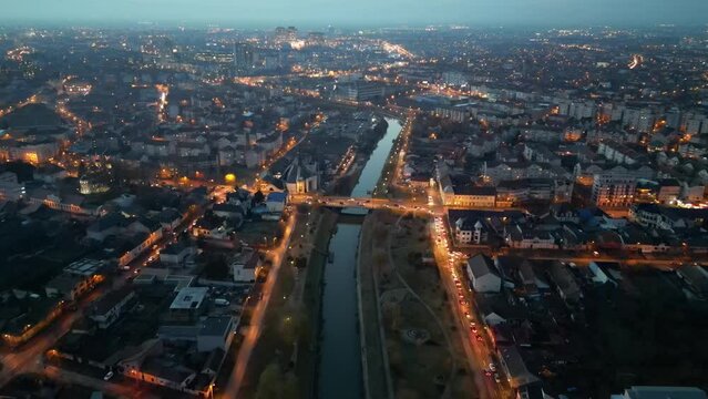 The city of Timisoara, Romania
