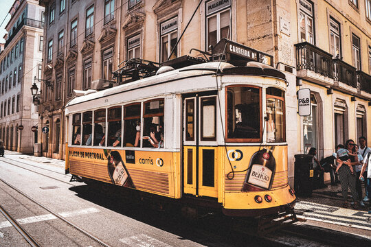 Straßenbahn in Lissabon © Ralf Franzen Photo