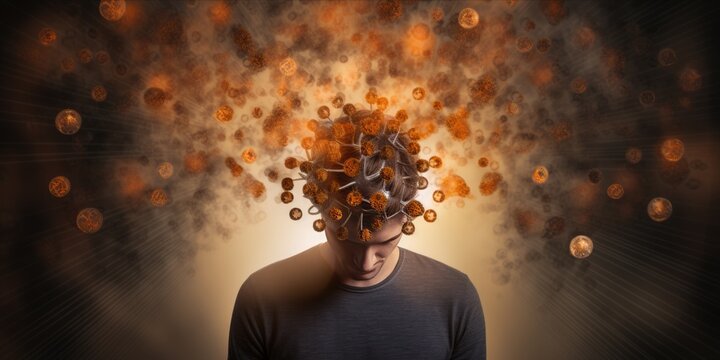 Cognitive Cyclone: ADHD Unleashes a Torrent of Uninvited Ideas, where Creativity Flows Untamed, Embracing the Neurodiversity of an Eclectic Mind