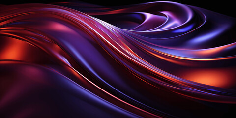 purple, red, pink and black abstract background with waves