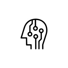 Brain Concept Icon vector design