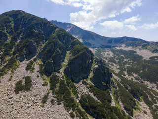 Fototapeta na wymiar Pirin Mountain near Yalovarnika peak, Bulgaria