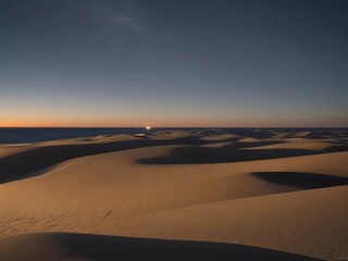 Fototapeta na wymiar North Sea Serenity: Unveiling the Tranquil Beauty of the Majestic Dune Landscape!