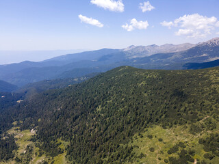 Naklejka premium Pirin Mountain near Yalovarnika peak, Bulgaria