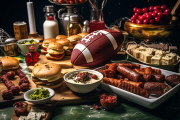 Super Bowl Snack Spread