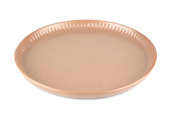 Brown plate
