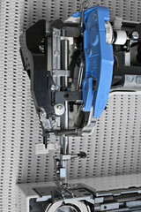 disassembled sewing machine.