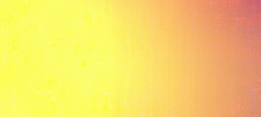 Yellow gradient color panorama widescreen background, Suitable for Advertisements, Posters, Banners, Anniversary, Party, Events, Ads and various graphic design works