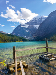 Edith Lake Candian Rockies Blue Lake