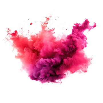 Smoke Bomb Stock Image In White Background