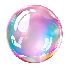 soap bubble. Realistic soap bubble, glare. Foam bubbles Powder, soap, detergent 