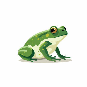 recommend clip art: Frog in cartoon, doodle style. Isolated 2d vector illustration in logo, icon, sketch style, Eps 10. AI Generative