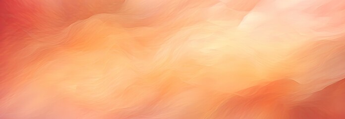 peach fuzz background color with shades of orange, pink and red, color of 2024 - obrazy, fototapety, plakaty