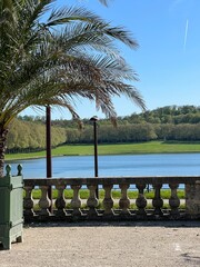 Versailles, France: Gardens of the Versailles Palace near Paris, France.