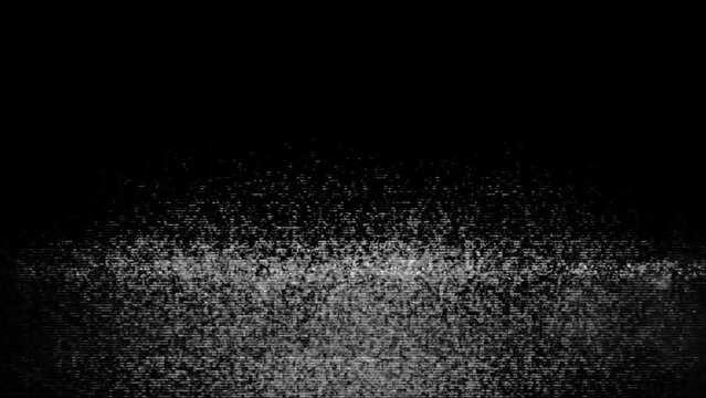 digital glitch noise effect motion footage overlay