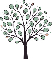 Sylvan Silhouettes Hand-Rendered Tree Vector CollectionBotanical Brushwork Hand-Drawn Tree Vector Compendium