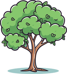 Foliage Frescoes Hand-Rendered Tree Vector GalleryNatures Sketches Hand-Drawn Tree Vector Compositions