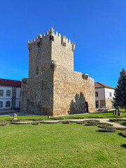 Fototapeta na wymiar Castle in the old town in Chaves