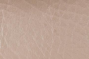 Beige artificial leather texture
