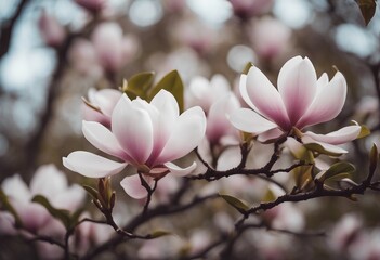 Magnolias with Branches