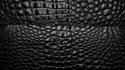 Foto op Canvas Crocodile skin luxurious texture. Seamless reptile leather texture. © Farid