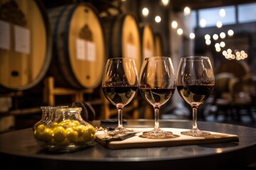 Porto Wine Essence: Explore the rich flavors of  Vinho do Porto in a unique Cellar Door Experience in Portugal, cozy ambiance of the tasting room enhances the authenticity of the journey.