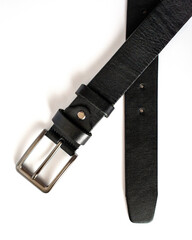 Belt on white background