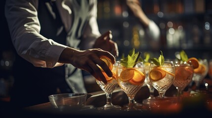 Sipping Sophistication: Dive into the World of Professional Kitchens, Where Skilled Chefs Shake, Stir, and Serve Up Exquisite Cocktails That Redefine the Art of Drinking.