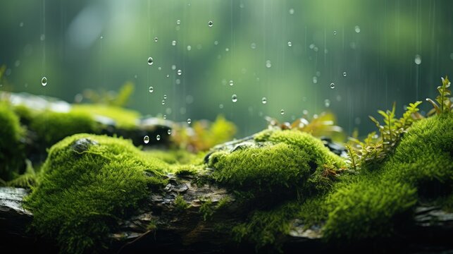 From Raindrops to Fertility: Delving into Moss Reproduction and the Crucial Roles Played by Oosphere and Antherozoid During Fertilization.