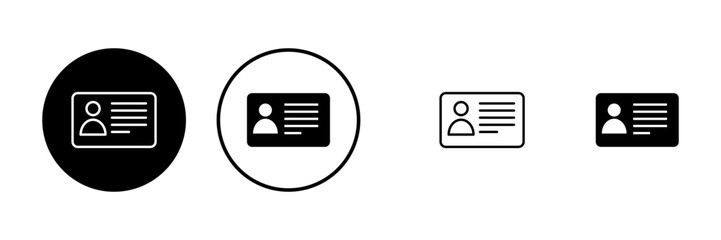 License icons set. Approved or Certified Medal Icon