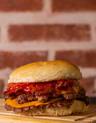 burger cheese tasty food