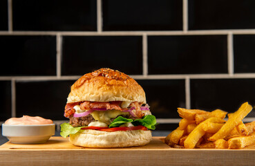 burger cheese tasty food