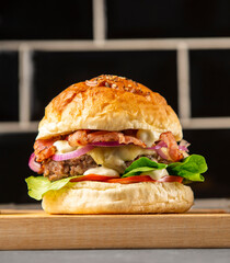 burger cheese tasty food