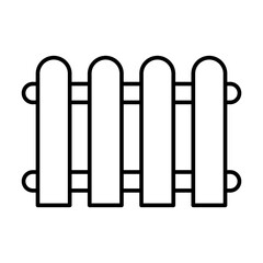 Fence icon vector design templates simple and modern
