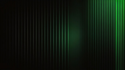 背景の黒と緑の暗い色はグラデーションで明るく、金属の質感の柔らかいライン、ハイテクグラデーションの抽象的な斜めの背景、グレーと滑らかなシルバーブラックのテンプレートを備えた表面です。
