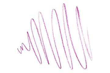 dark purple pencil strokes isolated on transparent background