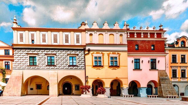 The city of Tarnow is not only the unique beauty of the Old Town, which has preserved medieval streets, architectural masterpieces of Gothic and Renaissance. Poland.