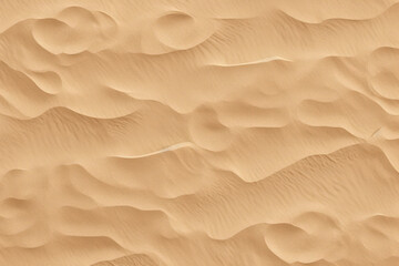 Fototapeta na wymiar Desert Whispers: Gentle Wind-Carved Ripples in Soft Sand