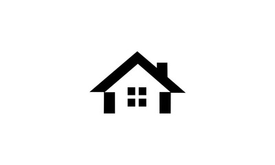 house icon isolated on white