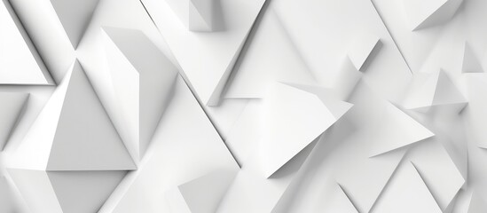 abstract futuristic, White background, modern minimal, 3D Rendering.